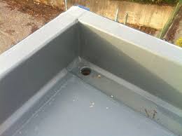 Flat Roof Cover In Fibreglass By Bautech Construction New House At Knocknagoug Quin Co Clare Flat Roof Covering Flat Roof Roof Construction