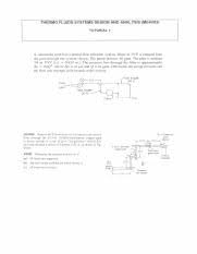 Tutorial 1 Solutions Thermo Fluids Systems Design And Analysis Me4v03 Tutorial 1 A Swimming Pool Has A Partialow Liltration System Water At 750f Is Course Hero