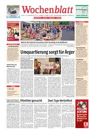 Die nächstgelegene bank existiert in wehr und ist 6.8km weit weg von schopfheim. Calameo Wochenblatt Schopfheim