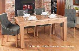 Maybe you would like to learn more about one of these? Baumhaus Mobel Hidden Extending Oak Dining Table Seats 4 8 Bargain Oak