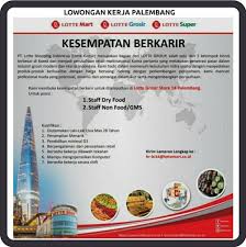 Deskripsi pekerjaan penempatan bekasi, marunda. Lowongan Kerja Di Pt Lotte Shopping Indonesia Lowongan