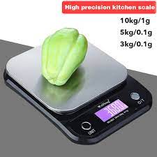 Common conversions from kilograms to pounds: 1pcs Slim Lcd Digital Electronic Weighing Scale Stainless Steel Abs Food High Accuracy Household Kitchen Scale 10kg 3kg 5kg New Weighing Scales Aliexpress