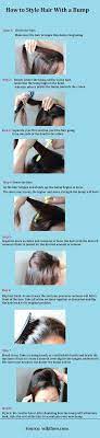 How To Style Hair With A Bump Bump Hairstyles Cheer Hair Teased Hair