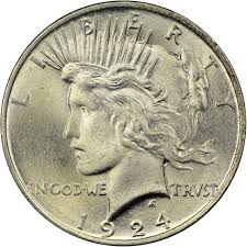 1924 1 Ms Peace Dollars Ngc