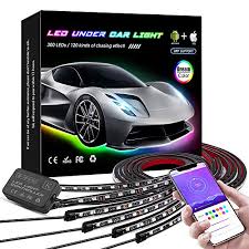 Buying Guide Korjo Car Underglow Lights 6 Pcs Bluetooth Led Strip Lights