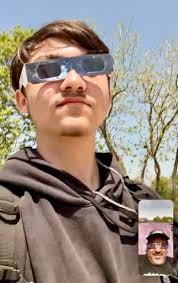 FaceTime During The Eclipse