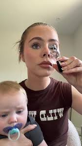 GRWM to spend a whole day with Olive. Using my favourite mascara EVER. Max  Factor Lash WOW you save my life ❤️❤️ AD @bootsuk #2in1LashWOW #MaxFactor