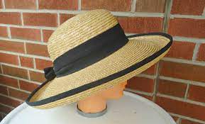 Vintage Panama Jack Hat Women S Wide Brim Hat 1980 S Etsy Womens Wide Brim Hats Wide Brim Hat Wide Brimmed