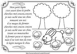 comptine a colorier comptines mon petit lapin chansons pour enfants coloriage de mouton