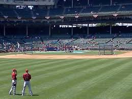 Wrigley Field Section Bleachers Row 1 Seat 4 Chicago