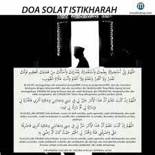 Doa Solar Istikharah Kekuatan Doa Doa Allah