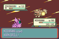 Not to mention pokemon with the ability sturdy and ones that are immune to that type of move (an example would be the normal type horn drill against a ghost type.) commented mar 21, 2011 by darktyphlosion Serebii Net Generation Iii Attackdex Horn Drill