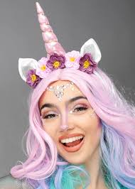 Home > applique > animals and critters > unicorn horn with flowers applique. Cute Purple Unicorn Horn Headband With Flowers