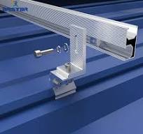 China Aluminum Solar Panel Roof Lock Standing Clamp ...
