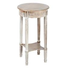 Buy top selling products like barrington wicker round folding patio accent table in natural brown and powell round table with shelf. White Antique Round Accent Table Christmas Tree Shops And That Home Decor Furniture Gifts Store