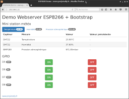 Bootstrap Create A Beautiful Web Interface For Your Projects Esp8266 Diy Projects Arduino Webserver Web Interface Arduino