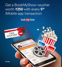 Buy one get one free movie ticket up to inr 200. Icici Bank Bookmyshow Offer Get Free Voucher Rs 250