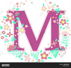Its name in english is em (pronounced / ˈ ɛ m / ), plural ems. Initial Letter M Vector Photo Free Trial Bigstock