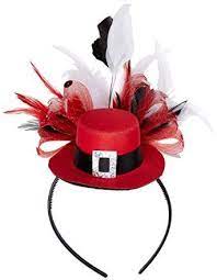 Amazon Com Christmas Fashion Top Hat Headband Party Accessory Costume Headwear And Hats Clothi Christmas Headband Holiday Headbands Diy Birthday Decorations