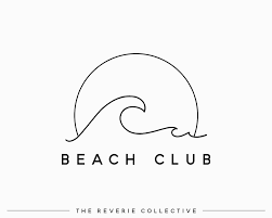 Black And White Brand Wave Logo Beach Logo Wave Logo Ocean Logo Abstract Logo Boho Logo Etsy In 2020 Beach Logo Surf Logo Waves Logo