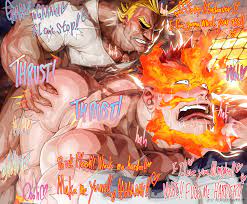 Rule34 - If it exists, there is porn of it  rokudenashi, all might,  endeavor (my hero academia), enji todoroki  2442067