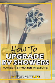 Upgrade Your Rv Shower With A Oxygenics Rv Shower Head In 2020 Rv Shower Head Rv Mods Rv