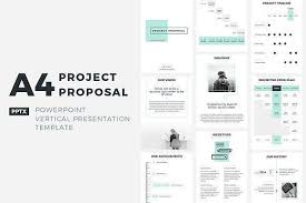 A4 Project Proposal Powerpoint Project Proposal Template Proposal Templates Project Proposal