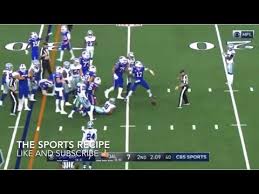 Josh Allen Qb Sneak 4th Down Conversion Amazing Play After Fumble Must Watch Cowboys Vs Bills Youtube