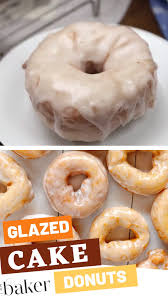 Glazed Cake Donuts Video Food Videos Desserts Easy Donut Recipe Homemade Donuts Recipe