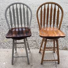 Burton Stone Chino Shorts Painted Bar Stools Oak Bar Stools Bar Stool Makeover