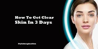 How long does it take to get rid of acne? How To Get Clear Skin In 3 Days Clear Skin Naturally