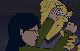 Did Anyone Else Notice How Terrifying Mr Peanutbutter Is In This Frame R Bojackhorseman Bojack Horseman Know Your Meme