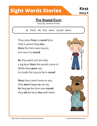 These free printable reading comprehension bookmarks include a place for your child to write down key facts on the book they are reading (both fiction and non fiction). First Grade Reading Comprehension Worksheets
