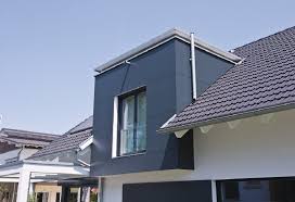 Dach Gaube Modern Mit Satteldach Architektur Detail Einfamilienhaus Generation 5 5 Haus 300 Weberhaus Fertighaus Hausbaudirekt Weber Haus Fassade Haus Haus
