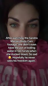 What happened to protect & serve? That cop had some demons in him & she  knew it. #sandramassey #bodycamerafootage #justiceforsandramassey