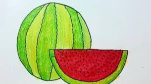 Watermelon Drawing Colour Bizimtube Creative Diy Ideas Crafts And Smart Tips You will find awesome coloring books here with different levels of difficulty, from simple drawings to very. bizimtube creative diy ideas