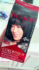 Dying Synthetic Wig Black with Revlon