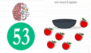 Check spelling or type a new query. Brain Test Level 53 We Need 9 Apples Answer Daze Puzzle