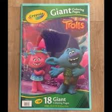 5 out of 5 stars with 5 ratings. Crayola Toys Trolls Giant Coloring Pages Crayola Poshmark