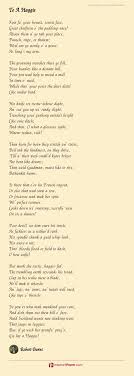 In the poem, burns remarks on the haggis's cheerful. To A Haggis Poem By Robert Burns