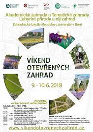 Příští víkend je jako každý rok touhle dobou zasvěcený otevřeným zahradám. Vikend Otevrenych Zahrad Zahradnicka Fakulta