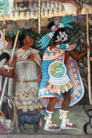 Warrior And Xolo Dog Latin American Art Diego Rivera Art Mexican Folk Art