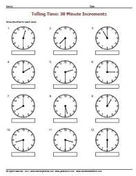 Time To The Hour And Half Hour Worksheets Time Worksheets Telling Time Worksheets Kindergarten Telling Time