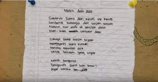 Sekolahku, inspirasiku itulah tema lomba film pendek fls2n 2016 tingkat nasional yang diselenggarakan di manado 27 agustus hingga 3 september 2016. Puisi Sekolahku
