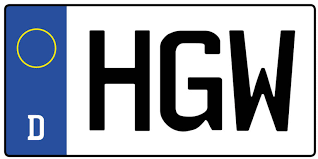 In 1956, the united states, canada, and mexico came to an agreement with the american association of motor vehicle administrators, the automobile manufacturers association and the national safety council that standardized the size for license plates for vehicles (except those for motorcycles) at 6 inches (15 cm) in height by 12 inches (30 cm) in width, with. Hg Wofur Steht Das Kennzeichen Hg Autokennzeichen Info 2021