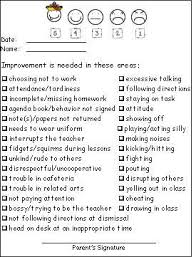 Behavior Chart This Is A Contract You Can Use For When A