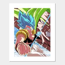 Check spelling or type a new query. Gogeta Vs Broly Dragon Ball Super Broly Movie Posters And Art Prints Teepublic