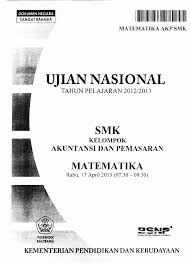 Contoh soal dan pembahasan tentang trigonometri. Soal Ujian Nasional Un Matematika Th 12 13 Ak Ps Pdf Document