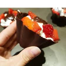 Cup Choco Fraises En 2020 Recette Sans Sucre Ajoute Recette Sans Sucre Faire Fondre Du Chocolat