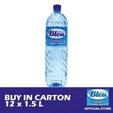 All.biz malaysia malaysia products food & beverage drinks drinking water mineral water mineral water bleu is a premium mineral water. Online Groceries Malaysia Bleu Mineral Water 12 X 1 5l Potboy Groceries